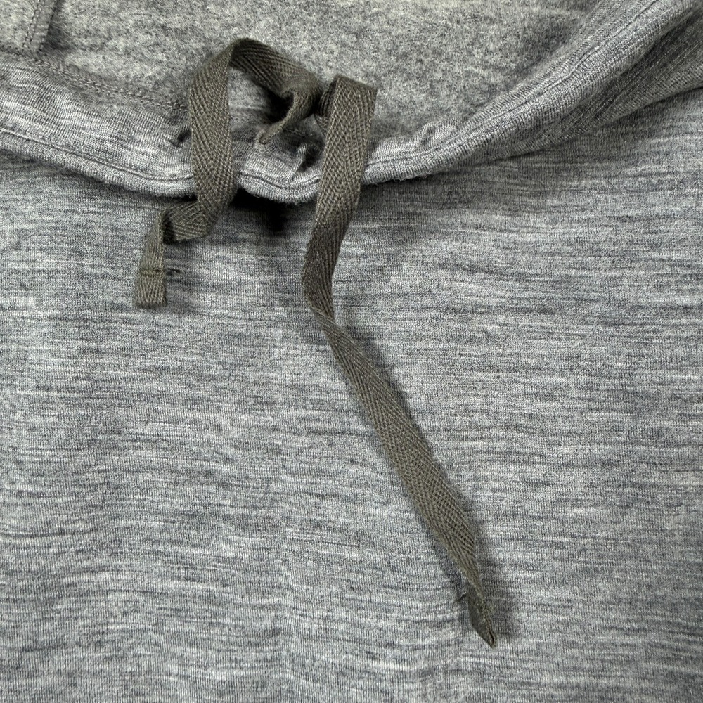 Icebreaker Women's Fleece Merino Wool Midi Skirt‎ Size S Gray Slits Pockets - Picture 3 of 9
